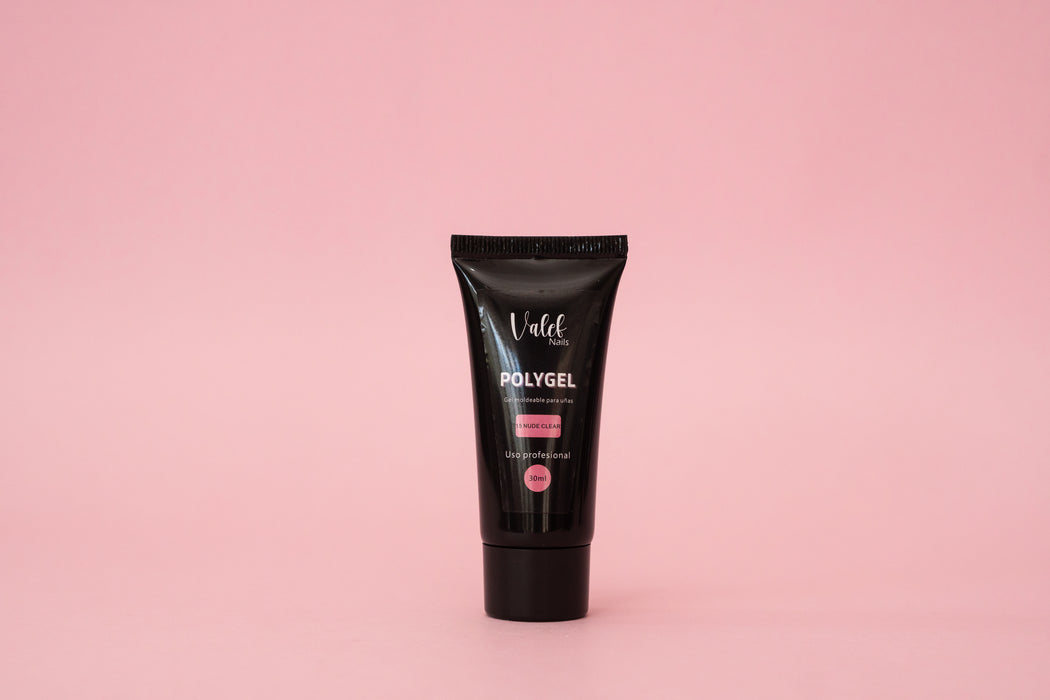 Polygel Nude Clear Valef