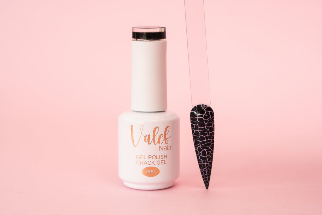 Esmalte Crackelado Negro