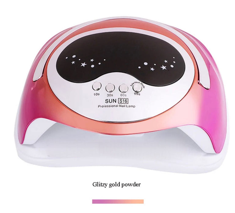Lámpara Profesional Uñas Uv/led 168w Secado Con Temporizador
