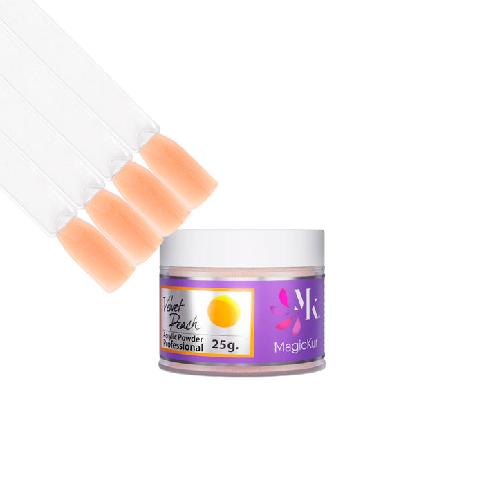 Polimero Acrilico Velvet Peach 25 gr