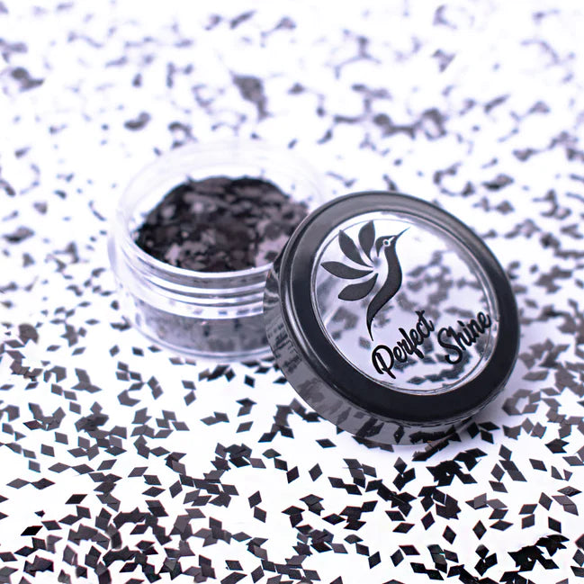 Glitter Rombo Negro