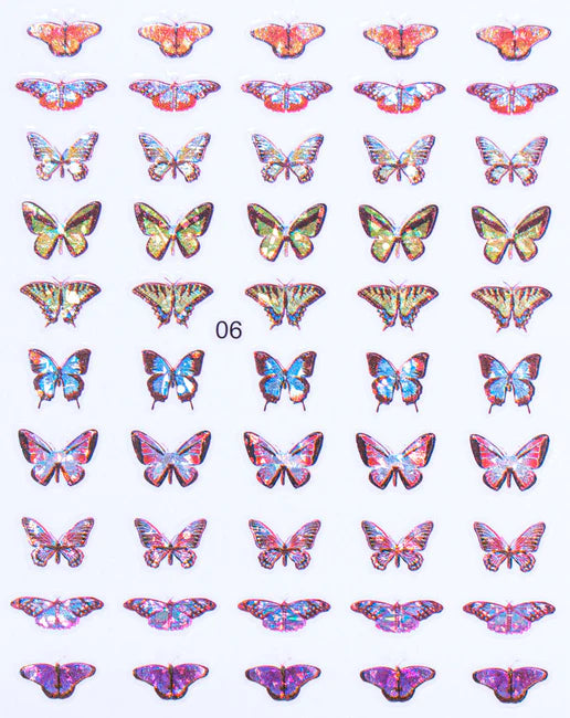 Sticker Mariposa 06