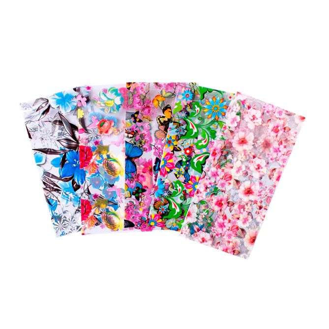 Foil Flores Rojas #4